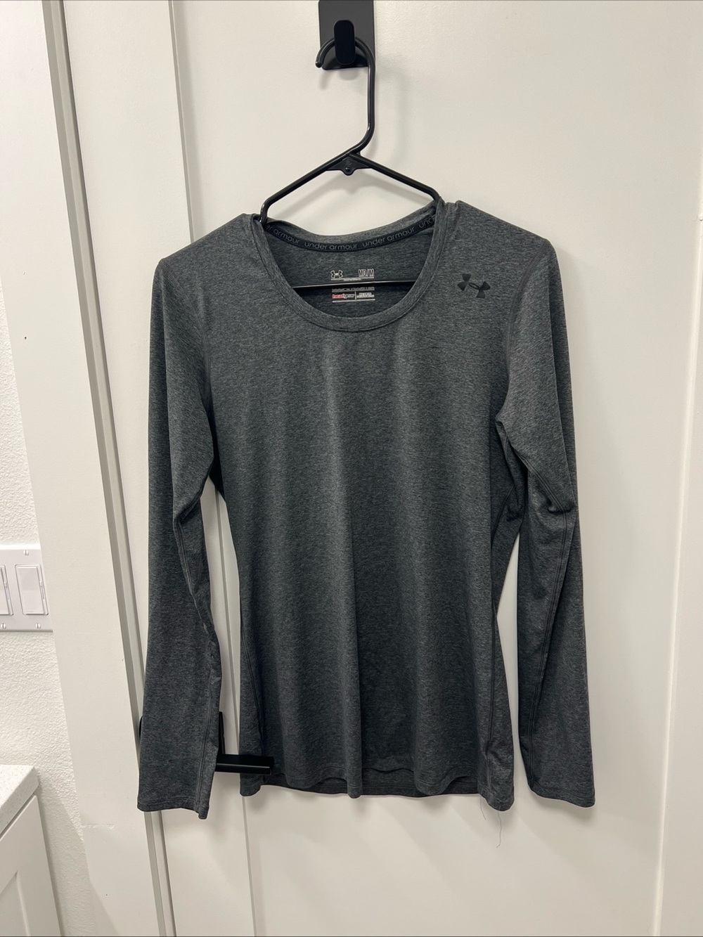 Under Armour Long Sleeve Women’s HeatGear Top - Charcoal